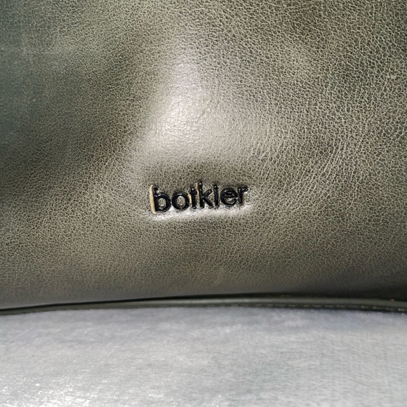 BOTKIER Leather Samantha Hobo Shoulder Bag in Army green - Picture 10 of 11